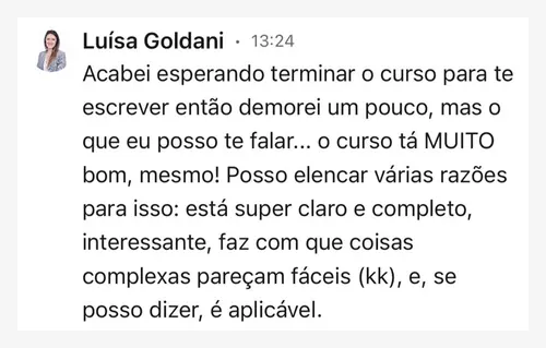 Faz as ideias confusas ficarem claras e organizadas.
