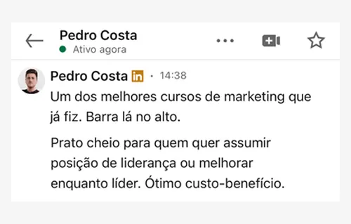 Entrega um custo/benefício inigualável.