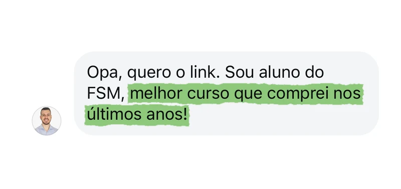Depoimento de aluno: melhor curso que comprei nos últimos anos