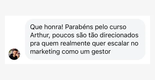 Depoimento de Gestores de marketing